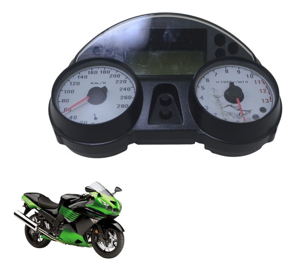 Painel C/ Avaria Kawasaki Ninja Zx 14r 10-13 Original