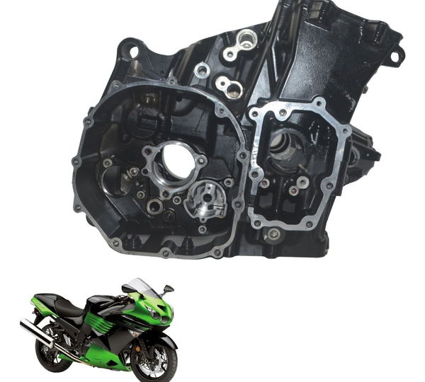 Carcaça Bloco Motor (nfe Baixa) Kawasaki Ninja Zx 14r 10-13
