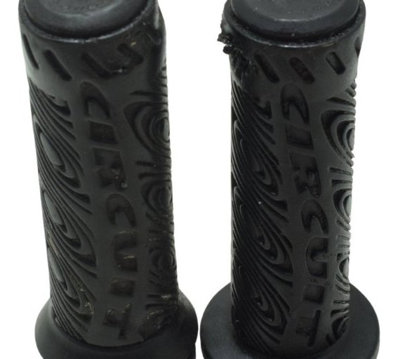 Par Manopla Circuit C/avaria Honda Nx 400 Falcon 00-08 Preto
