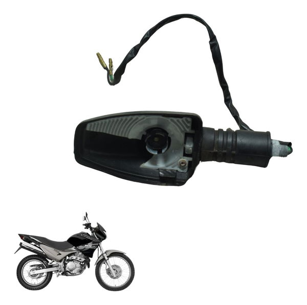 Pisca Traseir Esq S/lente C/avaria Honda Nx 400 Falcon 00-08 Esquerdo