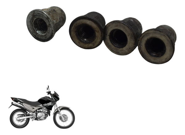 Kit Porca Escape Honda Nx 400 Falcon 00-08 Original