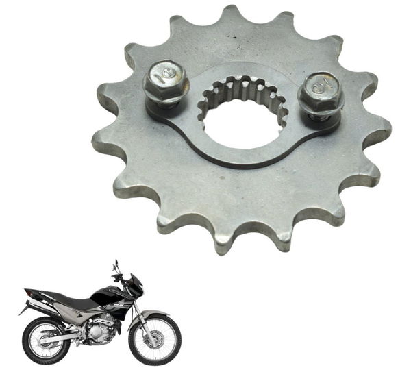 Pinhão 15 Dentes Vaz Honda Nx 400 Falcon 00-08