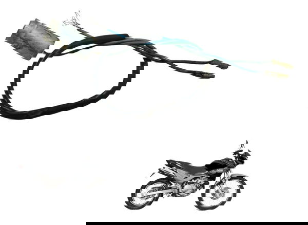 Chicote Pisca Diant Dir C/avaria Honda Nx 400 Falcon 00-08