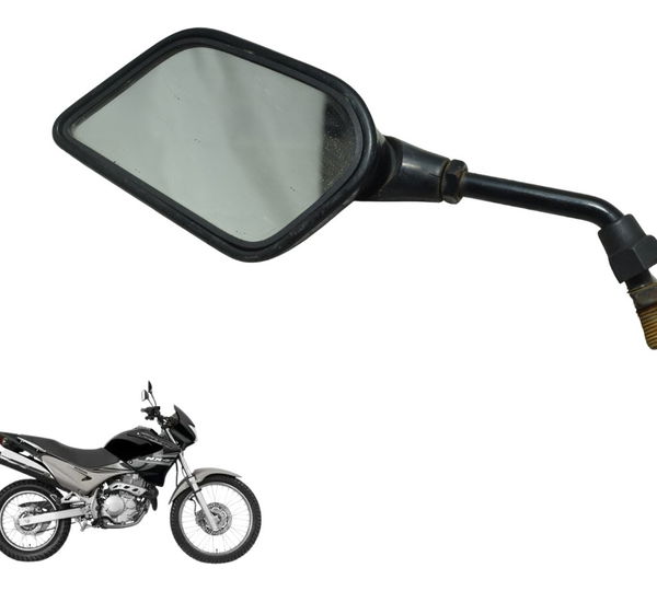 Espelho Retro Dir C/detal Paralelo Honda Nx 400 Falcon 00-08