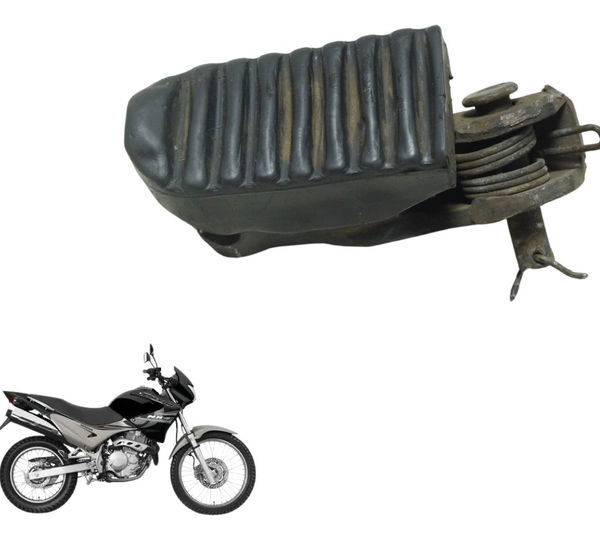 Pedaleira Dianteira Esq C/detal Honda Nx 400 Falcon 00-08
