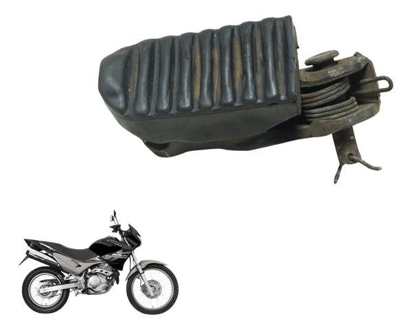 Pedaleira Dianteira Esq C/detal Honda Nx 400 Falcon 00-08