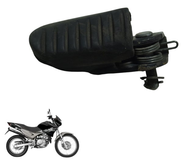 Pedaleira Dianteira Esq C/detal Honda Nx 400 Falcon 00-08
