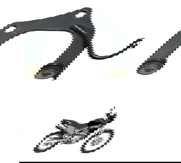 Suporte Guia Cabos Honda Nx 400 Falcon 00-08 Original