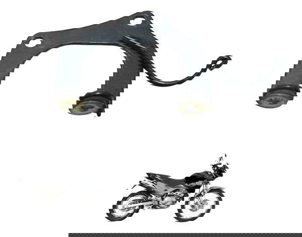 Suporte Guia Cabos Honda Nx 400 Falcon 00-08 Original