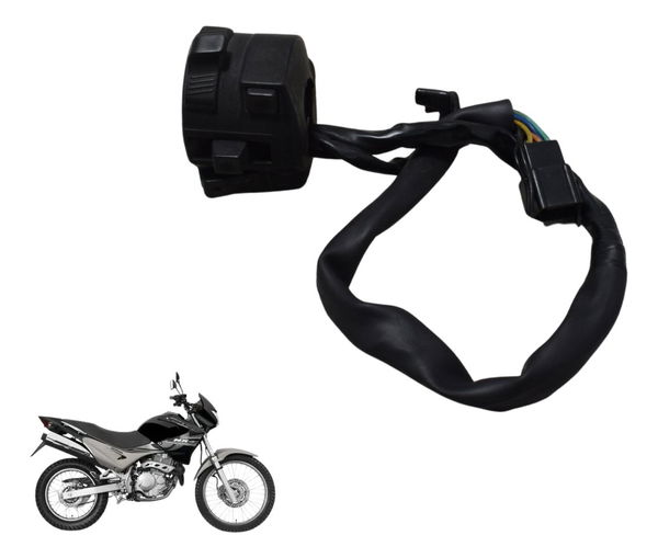 Chave Punho Luz Honda Nx 400 Falcon 00-08 Original