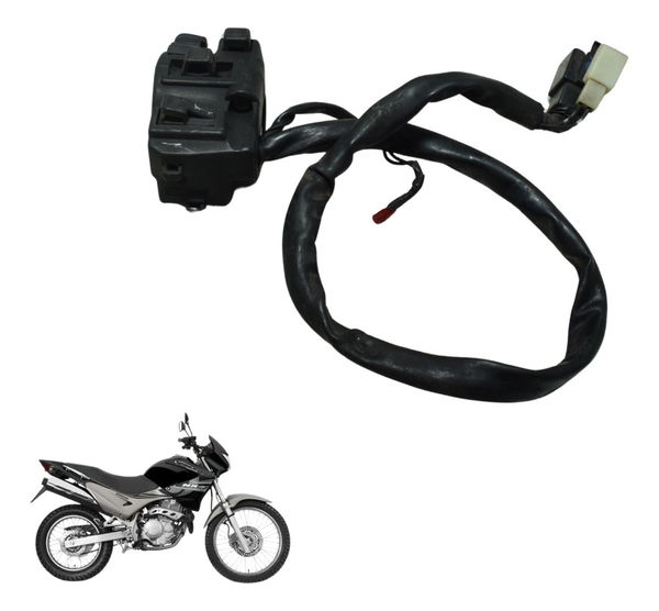 Chave Punho Luz Honda Nx 400 Falcon 00-08 Original