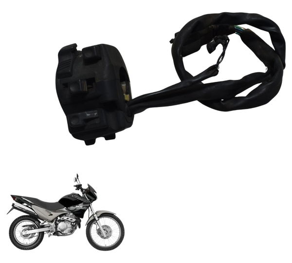 Chave Punho Luz Honda Nx 400 Falcon 00-08 Original