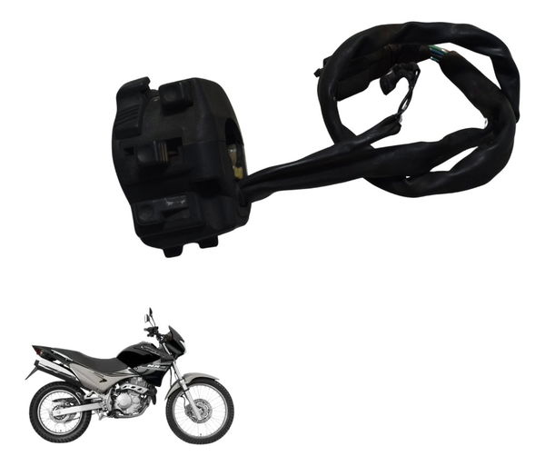 Chave Punho Luz Honda Nx 400 Falcon 00-08 Original