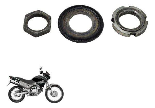 Porca Mesa Superior Honda Nx 400 Falcon 00-08 Original