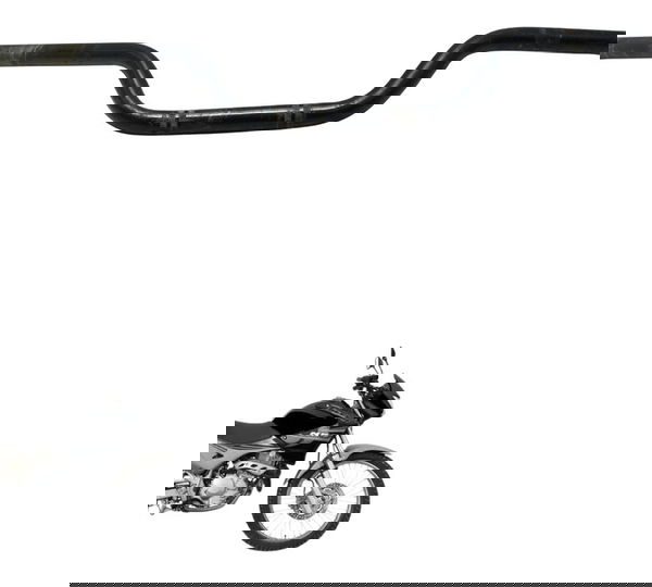 Guidão Paralelo Empenado Honda Nx 400 Falcon 00-08