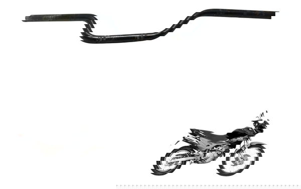Guidão Paralelo Empenado Honda Nx 400 Falcon 00-08