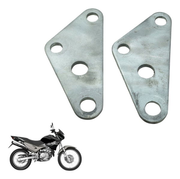 Par Suporte Superior Motor Honda Nx 400 Falcon 00-08