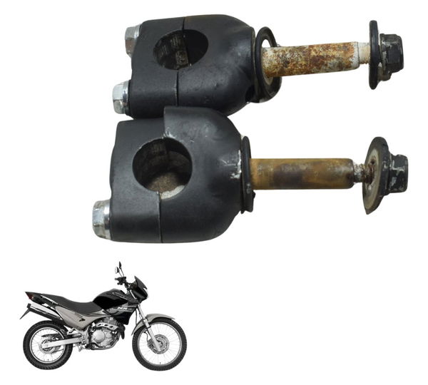 Par Riser Guidão Honda Nx 400 Falcon 00-08 Original