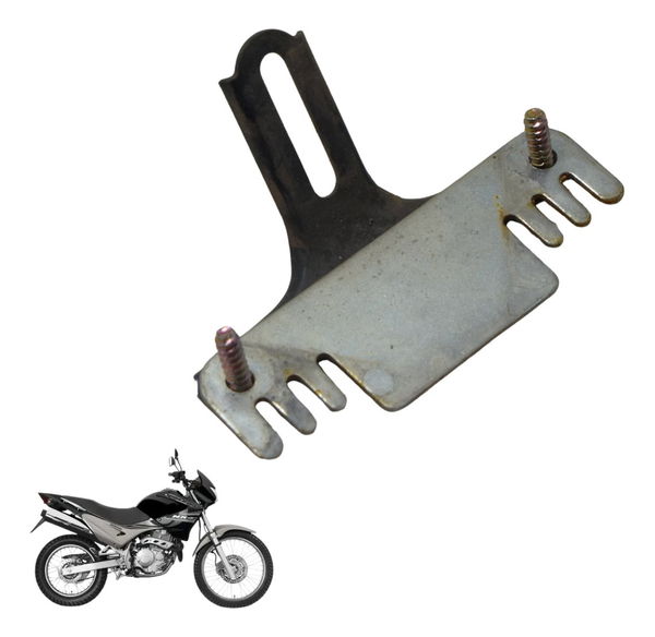 Par Suporte Inferior Farol Honda Nx 400 Falcon 00-08 Origina