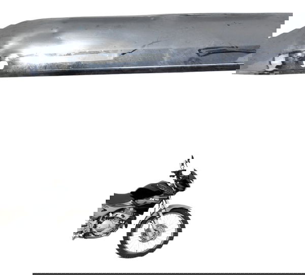 Capa Ponteira Escape C/detal Honda Nx 400 Falcon 00-08 Origi