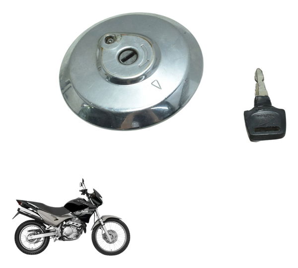 Tampa Tanque Combustivel C/avaria Honda Nx 400 Falcon 00-08