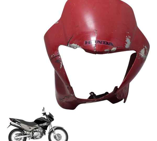 Carenagem Capa Farol C/avaria Honda Nx 400 Falcon 00-08 Orig