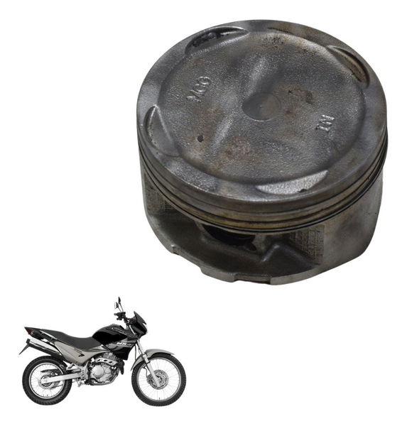 Pistão E Anéis Honda Nx 400 Falcon 00-08 Original