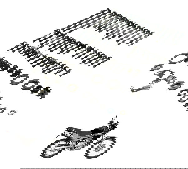 Kit Parafuso Motor Honda Nx 400 Falcon 00-08 Original