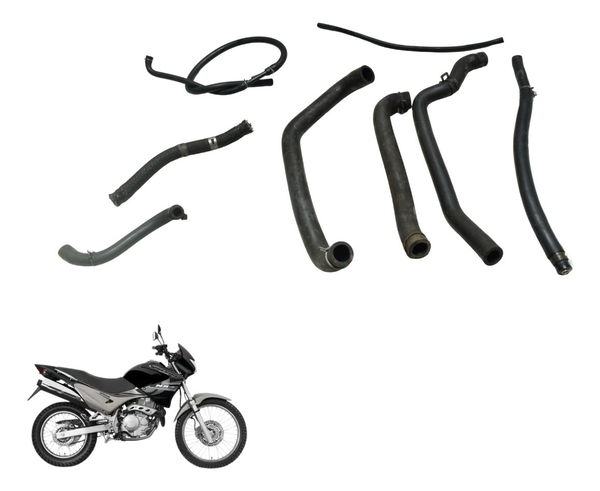 Kit Mangueiras Honda Nx 400 Falcon 00-08 Original