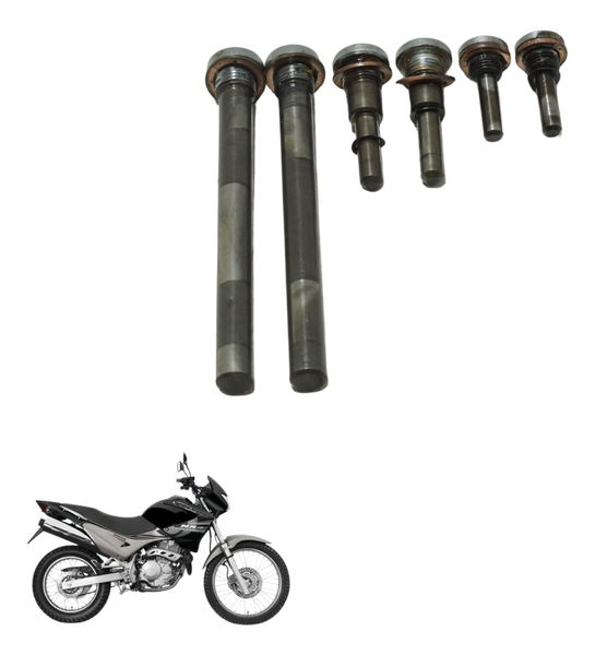 Kit Pino Balancim Cabeçote Honda Nx 400 Falcon 00-08 Origina