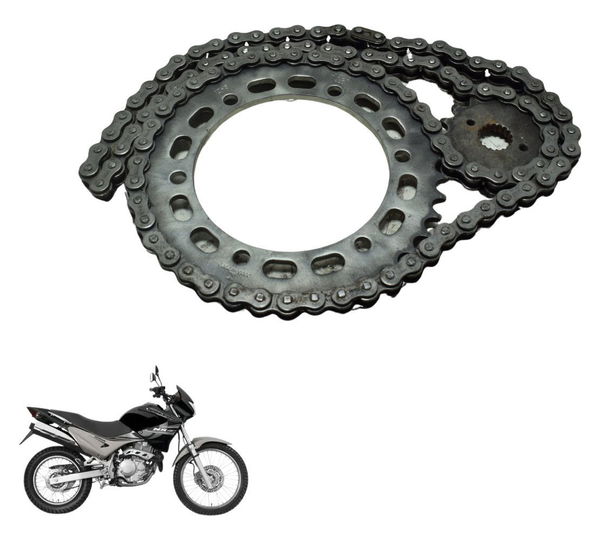 Kit Relação Scud Honda Nx 400 Falcon 00-08