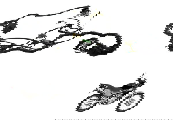 Chicote Principal C/avari Honda Nx 400 Falcon 00-08 Original