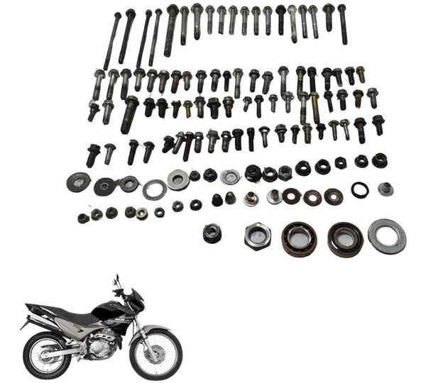 Kit Parafusos Diversos Honda Nx 400 Falcon 00-08 Original