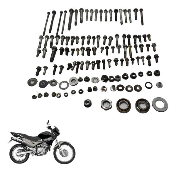 Kit Parafusos Diversos Honda Nx 400 Falcon 00-08 Original