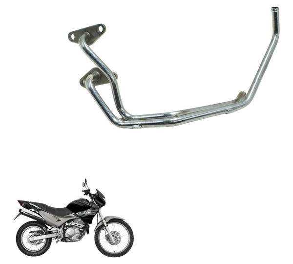 Par Conexao Oleo Honda Nx 400 Falcon 00-08 Original