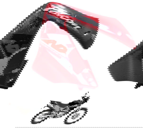 Carenagem Aba Tanque Esq C/avaria Honda Nx 400 Falcon 00-08