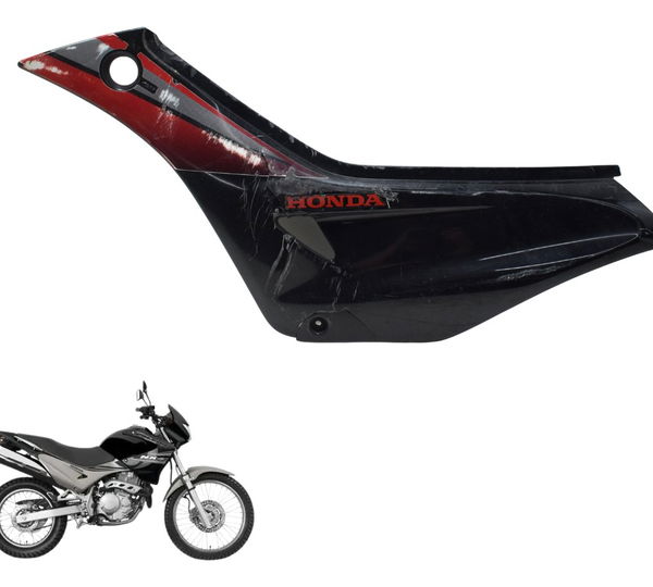 Carenagem Lateral Esq C/avar Honda Nx 400 Falcon 00-08 Origi