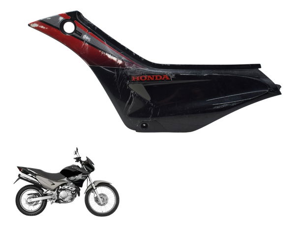 Carenagem Lateral Esq C/avar Honda Nx 400 Falcon 00-08 Origi