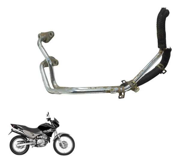 Par Conexao Oleo Honda Nx 400 Falcon 00-08 Original