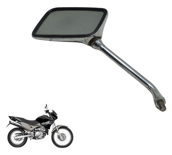 Espelho Retrovisor Esq C/detalhes Honda Nx 400 Falcon 00-08