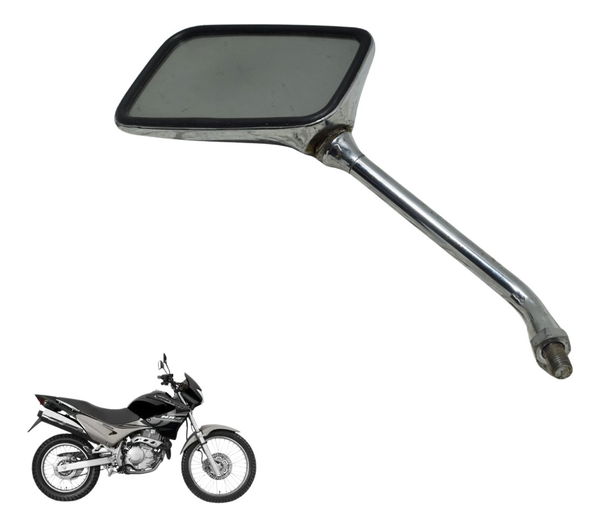 Espelho Retrovisor Esq C/detalhes Honda Nx 400 Falcon 00-08