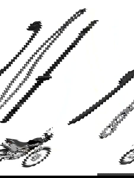 Kit Guia Tensor Corren Coman C/det Honda Nx 400 Falcon 00-08