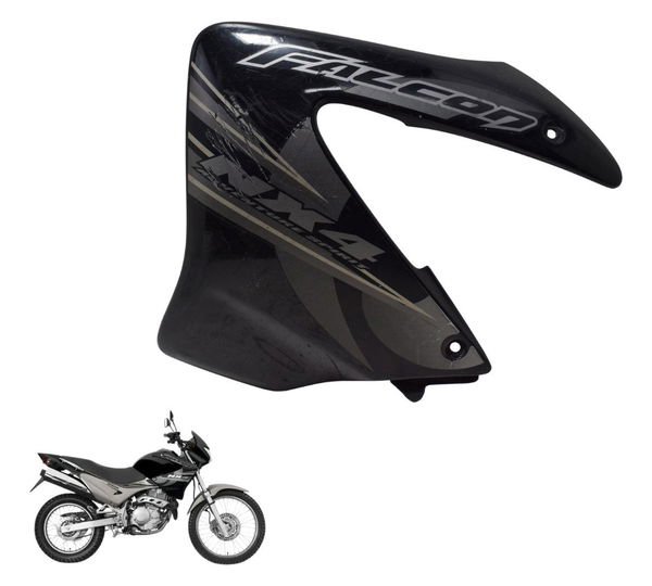 Carenagem Aba Tanque Esq C/detalhe Honda Nx 400 Falcon 00-08