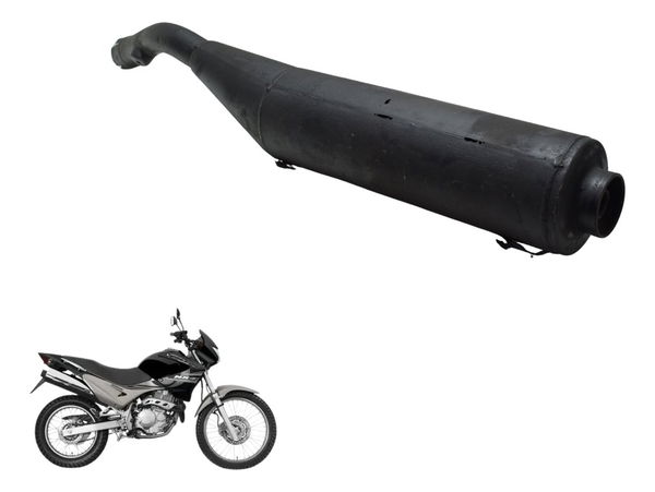 Ponteira Escape C/avaria Honda Nx 400 Falcon 00-08 Original