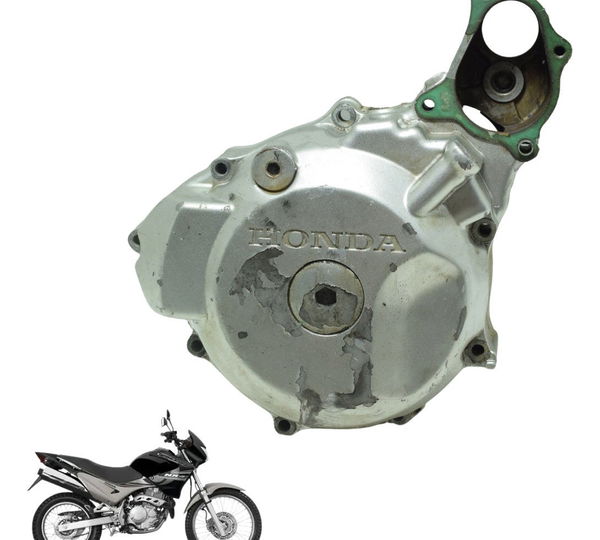 Tampa Motor Esq Estator C/detalhes Honda Nx 400 Falcon 00-08