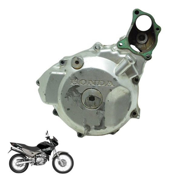 Tampa Motor Esq Estator C/detalhes Honda Nx 400 Falcon 00-08
