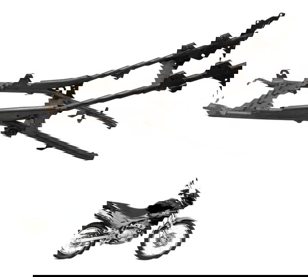 Quadro B Honda Nx 400 Falcon 00-08 Original