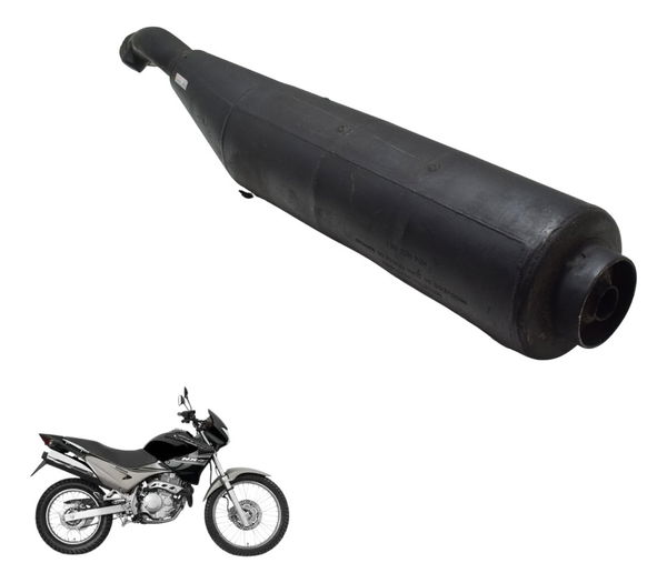 Ponteira Escape C/detalhe Honda Nx 400 Falcon 00-08 Original