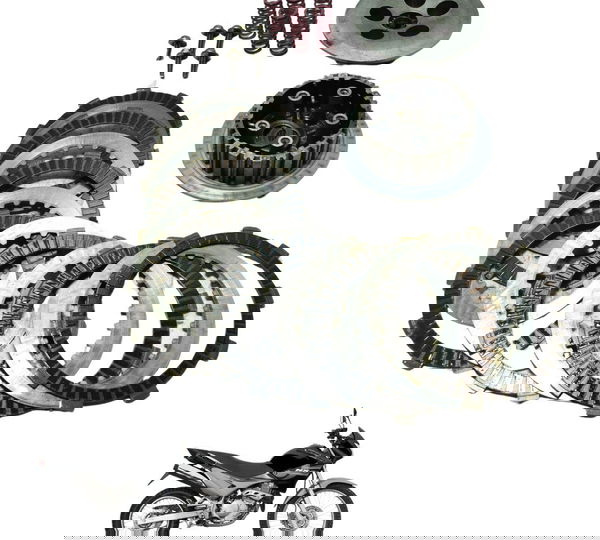 Cubo Platô Discos Embreagem Honda Nx 400 Falcon 00-08 Origin