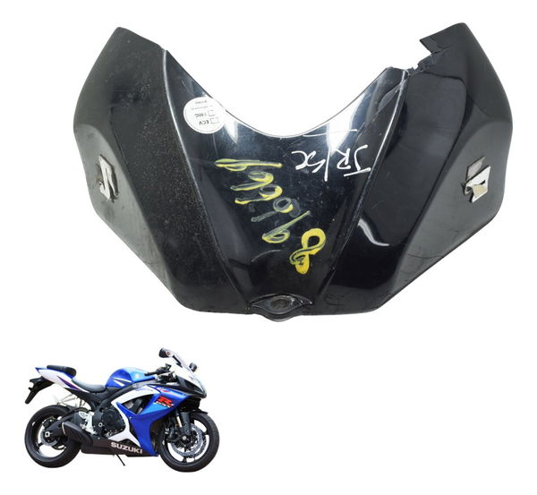 Carenagem Tampa Tanque C/ava Suzuki Gsx-r Srad 750 07-09 Org Preto